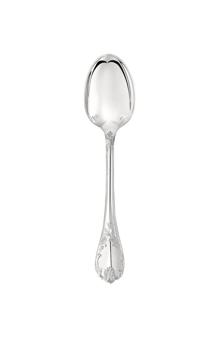 Ложка для завтрака marly silver plated CHRISTOFLE серебряного цвета, арт. 00038008 | Фото 1 (Ограничения доставки: fragile-2)