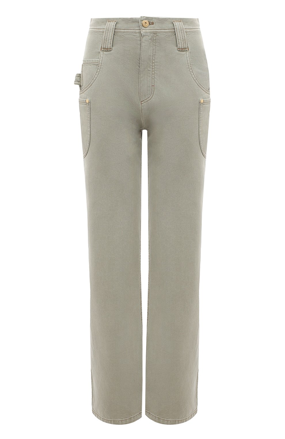 Женские светло-зеленые джинсы BRUNELLO CUCINELLI купить в интернет ...
