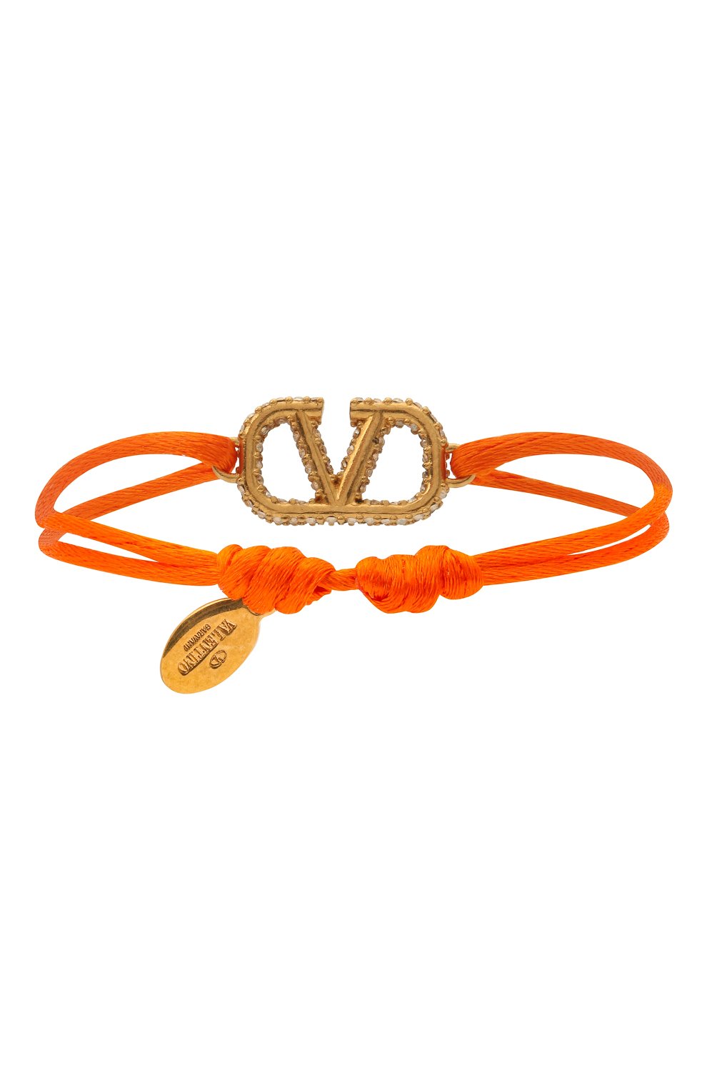 Женский браслет  VALENTINO оранжевого цв�ета, арт. VW0J0F81/YAB | Фото 2 (Материал: Текстиль; Региональные ограничения белый список (Axapta Mercury): RU)