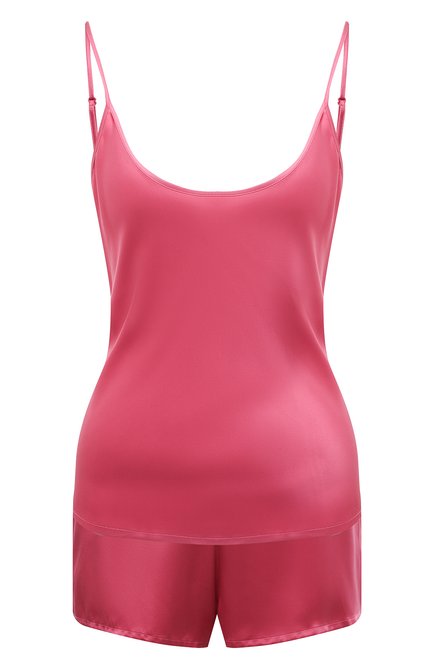Женская шелковая пижама LA PERLA розового цвета по цене 34150 руб., арт. 0045610 | Фото 1