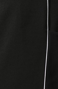 Женская шерстяная юбка BURBERRY черного цвета, арт. 4561701 | Фото 5 (Материал внешний: Шерсть; Женское Кросс-КТ: Юбка-одежда; Материал подклада: Синтетический материал; Длина Ж (юбки, платья, шорты): До колена; Статус проверки: Проверена категория)