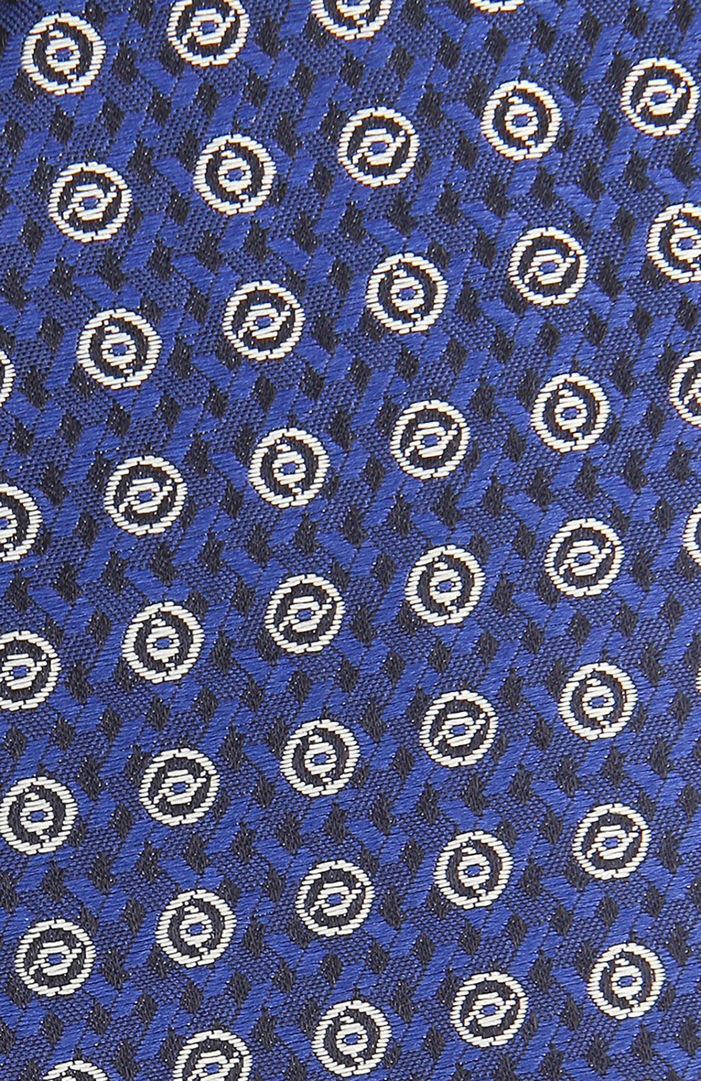 Мужской шелковый галстук CANALI темно-синего цвета, арт. 18/HJ03134 | Фото 3 (Принт: С принтом; Материал: Текстиль, Шелк)