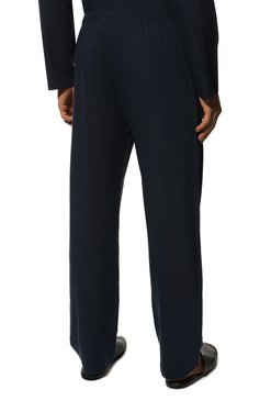 Мужская пижама DEREK ROSE темно-синего цвета, арт. 4070-BASE001 | Фото 6 (Рукава: Длинные; Кросс-КТ: домашняя одежда; Материал внешний: Синтетическ ий материал; Длина (для топов): Стандартные)