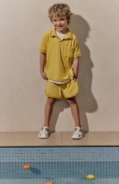 Детские кожаные сандалии MARNI белого цвета, арт. 73451/28-35 | Фото 5 (Материал внутренний: Натуральная кожа; Материал сплава: Проставлено; Нос: Не проставл ено)