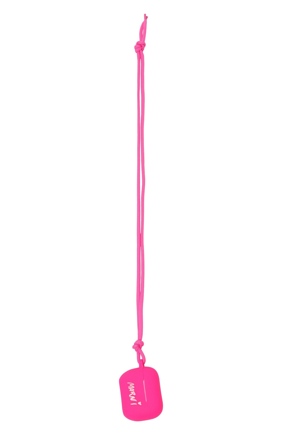 Чехол для airpods pro MARNI фуксия цвета, арт. AUM00005A0/P5963 | Фото 4 (Региональные ограничения белый список (Axapta Mercury): Не проставлено; Нос: Не проставлено; Материал: Пластик)