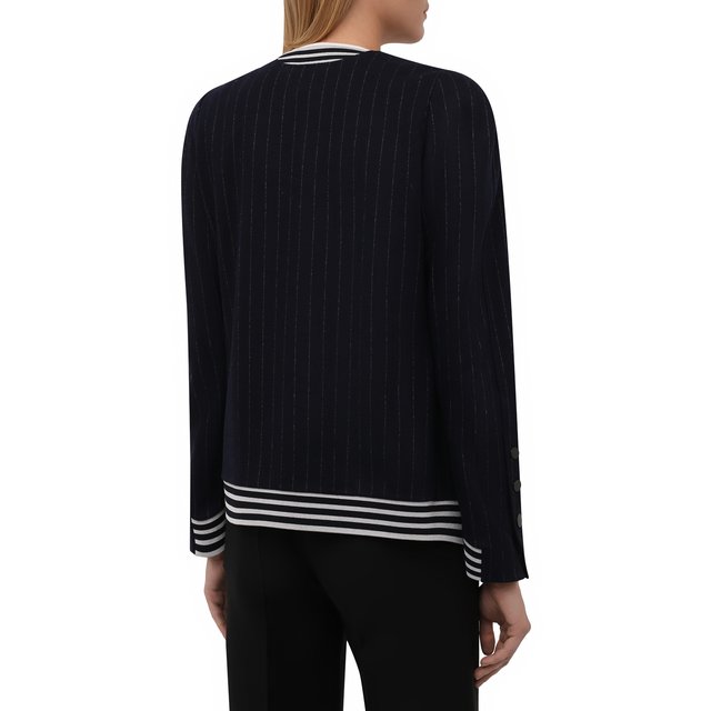 Жакет из шерсти и хлопка Giorgio Armani  6KAG53/AJDEZ Фото 4