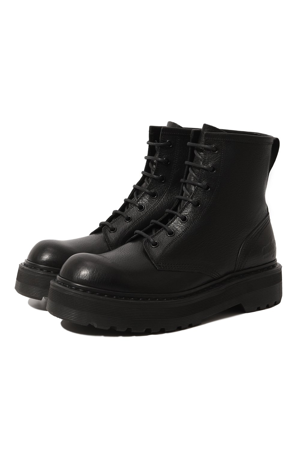 Кожаные ботинки Premiata M4973V/V0LANAT0, цвет чёрный, размер 37.5