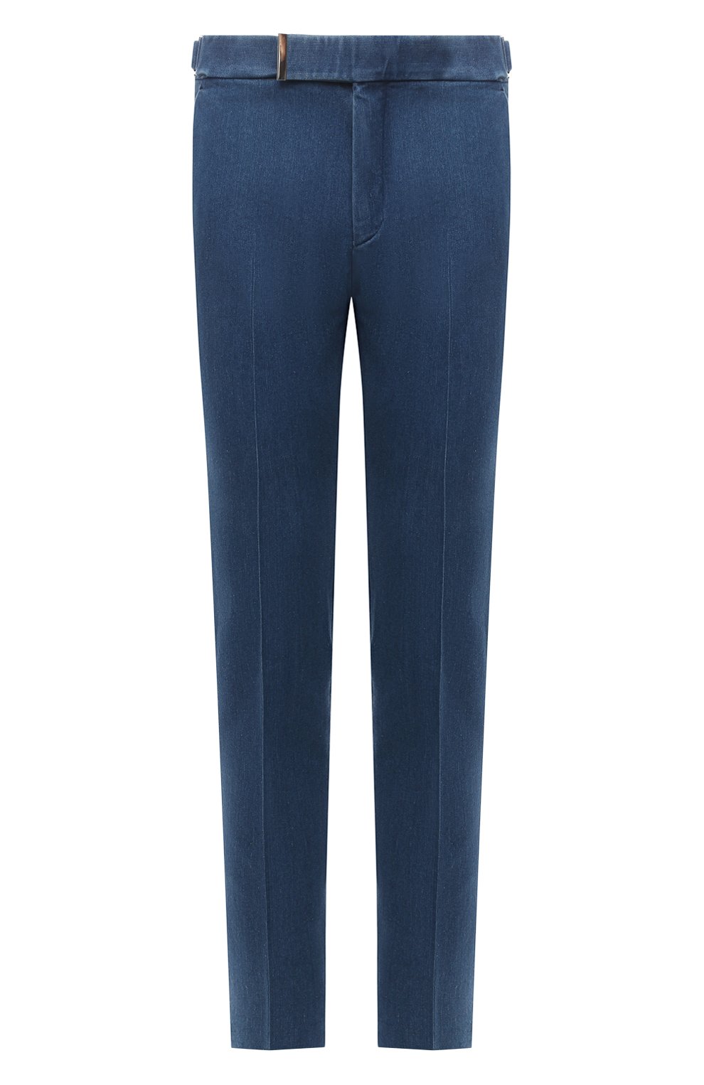 Мужские синие джинсовые брюки TOM FORD купить в интернет-магазине ЦУМ, арт.874R11/778J42