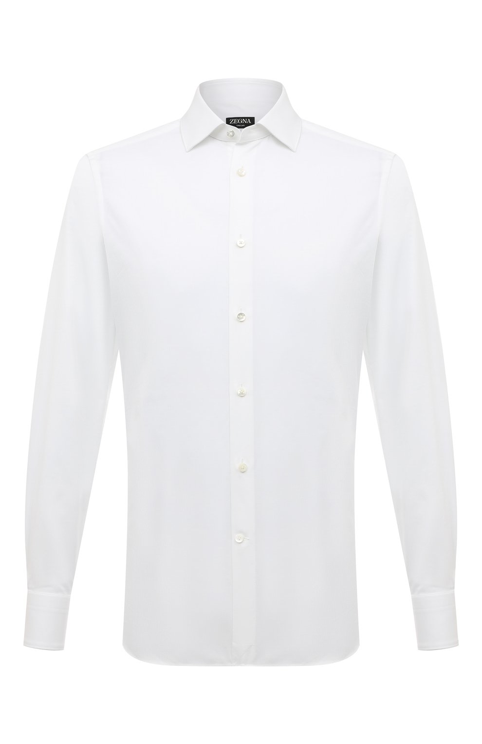 Хлопковая рубашка Zegna Couture 9MS0MT-CT1500