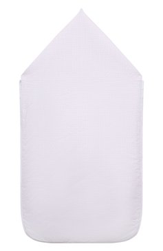 Детский утепленный конверт GIVENCHY белого цвета, арт. H90120 | Фото 2 (Материал: Текстиль, Синтетический материал, Хлопок)