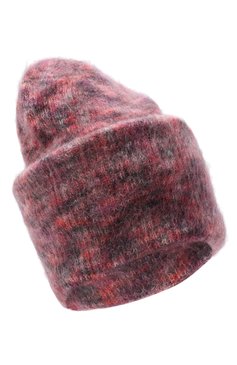 Женская шапка TAK.ORI темно-розового цвета, арт. HTK50027WM050AW19 | Фото 1 (Материал: Текстиль, Шерсть, Синтетический материал)