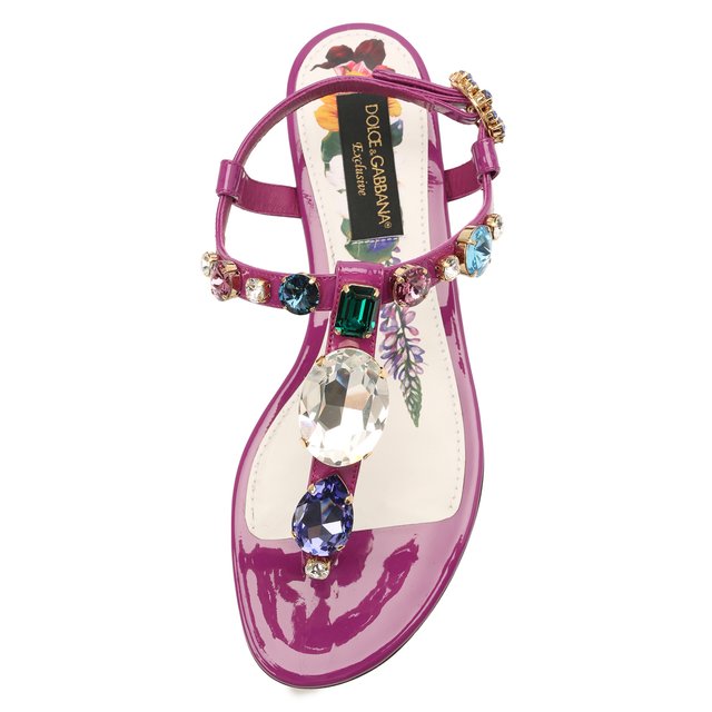 фото Кожаные сандалии devotion dolce & gabbana