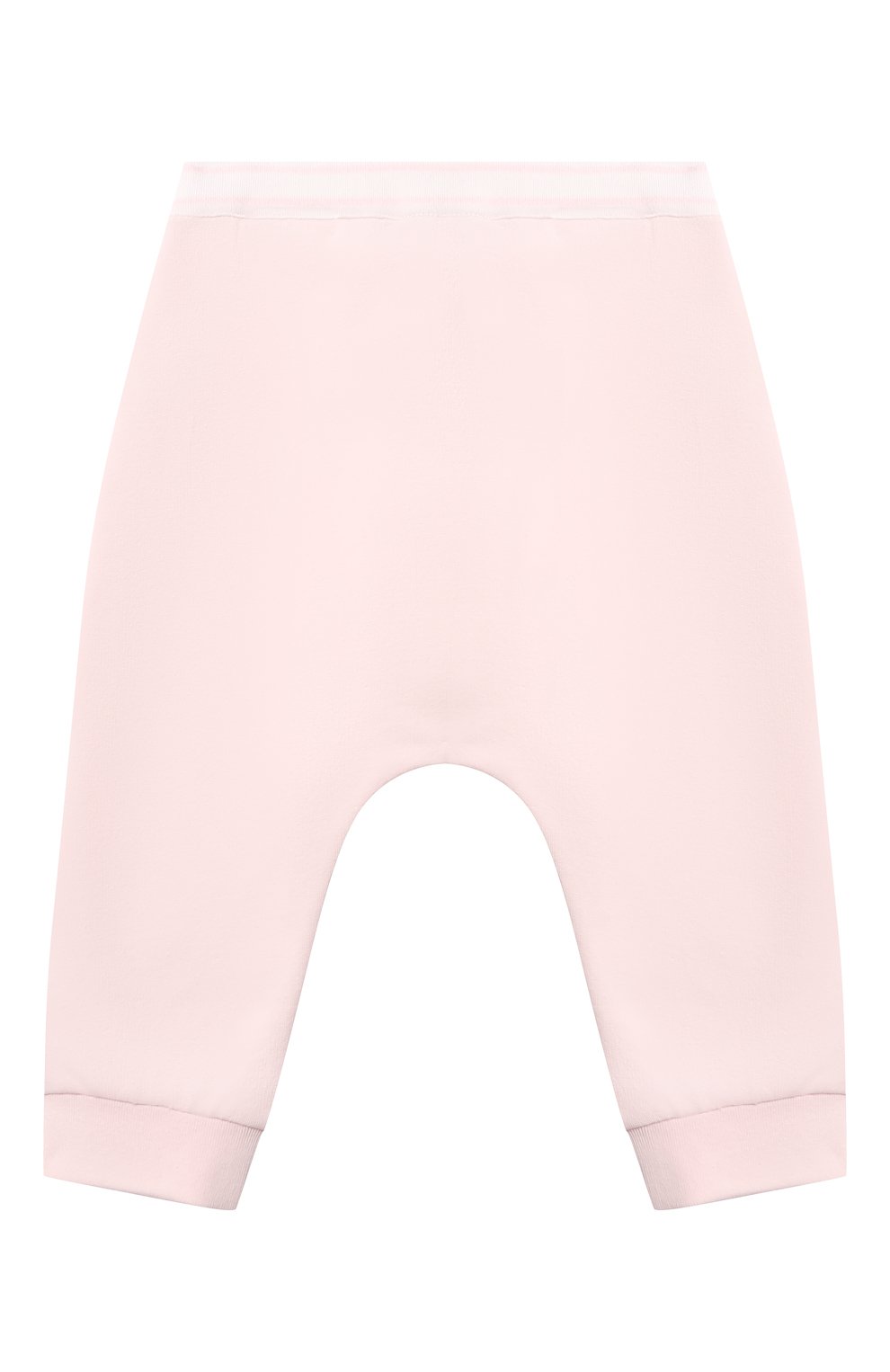 Детские хлопковые джоггеры FENDI розового цвета, арт. BUF043/8RA/12M-24M | Фото 2 (Кросс-КТ НВ: Джоггеры; Региональные ограничения белый список (Axapta Mercury): RU; Материал сплава: Проставлено; Нос: Не проставлено; Материал внешний: Хлопок; Ростовка одежда: 12 мес | 80 см, 18 мес | 86 см, 24 мес | 92 см)