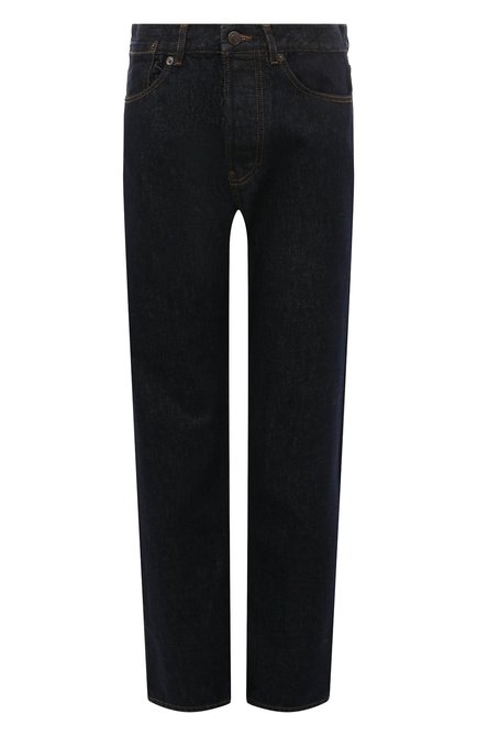 Женские джинсы DRIES VAN NOTEN темно-синего цвета по цене 49750 руб., арт. 232-010930-7436 | Фото 1
