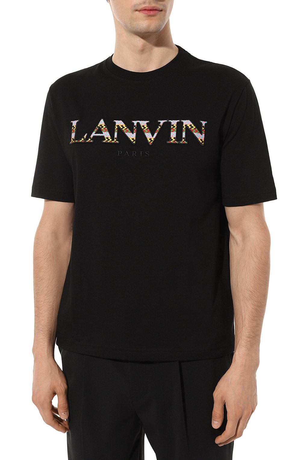 Хлопковая футболка Lanvin  RM TS0005/J207 Фото 3