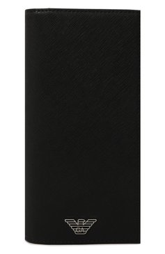 Мужской портмоне EMPORIO ARMANI черного цвета, арт. Y4R170/Y138E | Фото 1 (Материал: Экокожа)