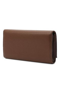 Женские кожаный кошелек COCCINELLE коричневого цвета, арт. E2 GD0 11 46 01 | Фото 2 (Материал: Натуральная кожа)