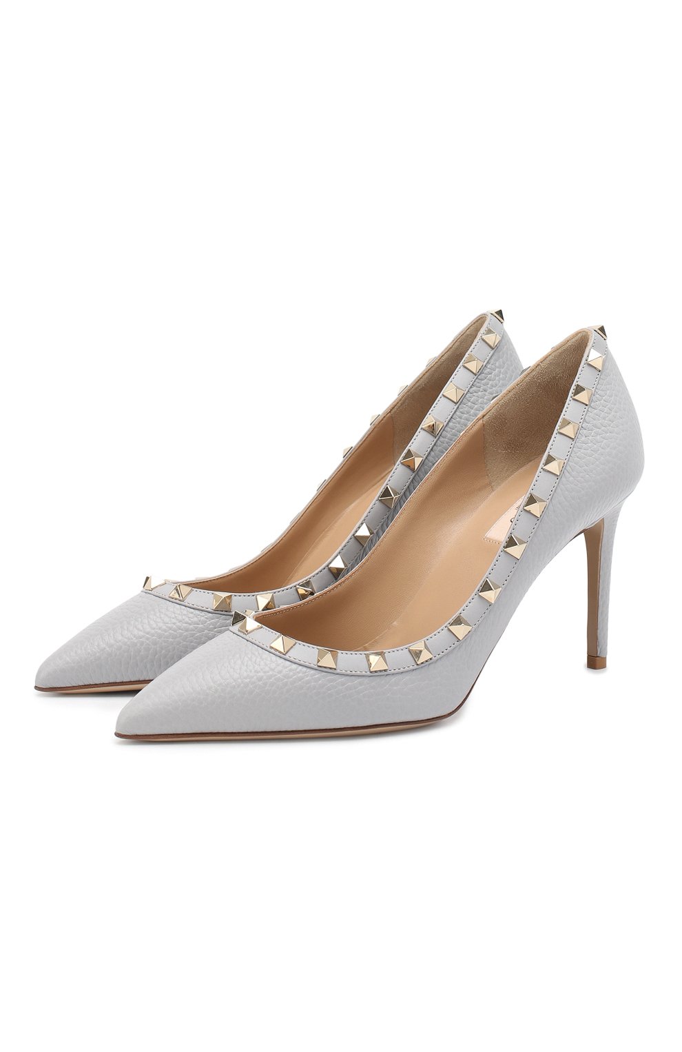 Grey valentino cheap rockstud