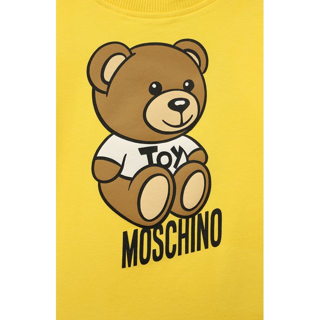 Хлопковая футболка Moschino HMM046/LBA10/10-14 Фото 3