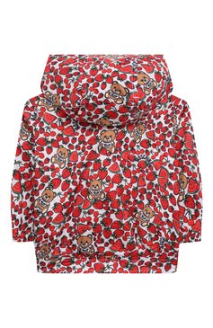 Детского ветровка MOSCHINO красного цвета, арт. MDS025/L3B50/9-12M | Фото 2 (Кросс-КТ НВ: Ветровка)