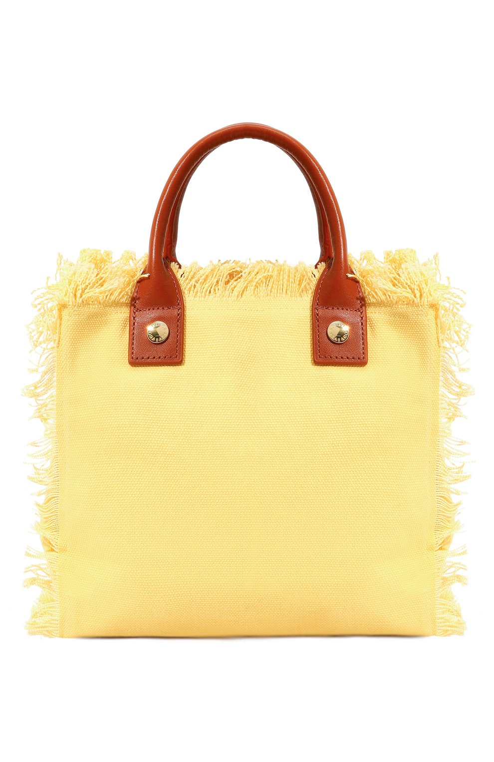 Женский сумка-шопер MELISSA ODABASH желтого цвета, арт. P0RT0 CERV0 | Фото 6 (Сумки-технические: Сумки-шопперы; Размер: medium; Материал сплава: Проставлено; Материал: Текстиль; Драгоценные камни: Проставлено)