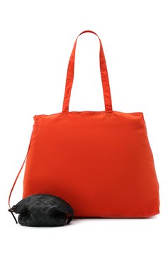 Женская сумка BOTTEGA VENETA черного цвета, арт. 629238/VCQG2 | Фото 2 (Сумки-технические: Сумки через плечо; Материал: Натуральная кожа, Текстиль; Региональные ограничения белый список (Axapta Mercury): RU; Размер: large)