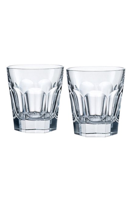 Набор из двух стаканов для виски harcourt BACCARAT прозрачного цвета по цене 59950 руб., арт. 2 810 591 | Фото 1