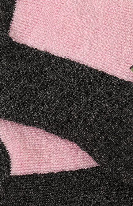 Детские шерстяные носки WOOL&COTTON разноцветного цвета, арт. NMRU | Фото 2 (Материал: Синтетический материал, Текстиль, Шерсть, Пластик; Нос: Не проставлено; Материал сплава: Проставлено)