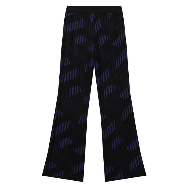 Брюки для девочки из вискозы Versace  1002288/1A01518/8A-14A Фото 2