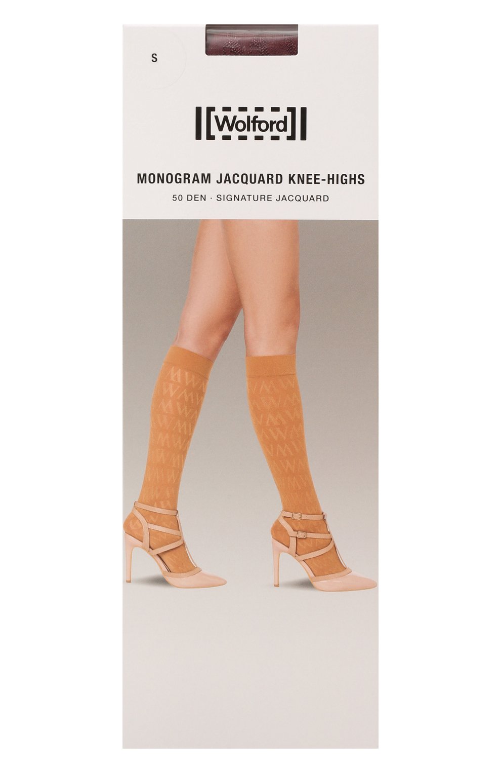 Женские красные гольфы WOLFORD купить в интернет-магазине ЦУМ, арт. 34403