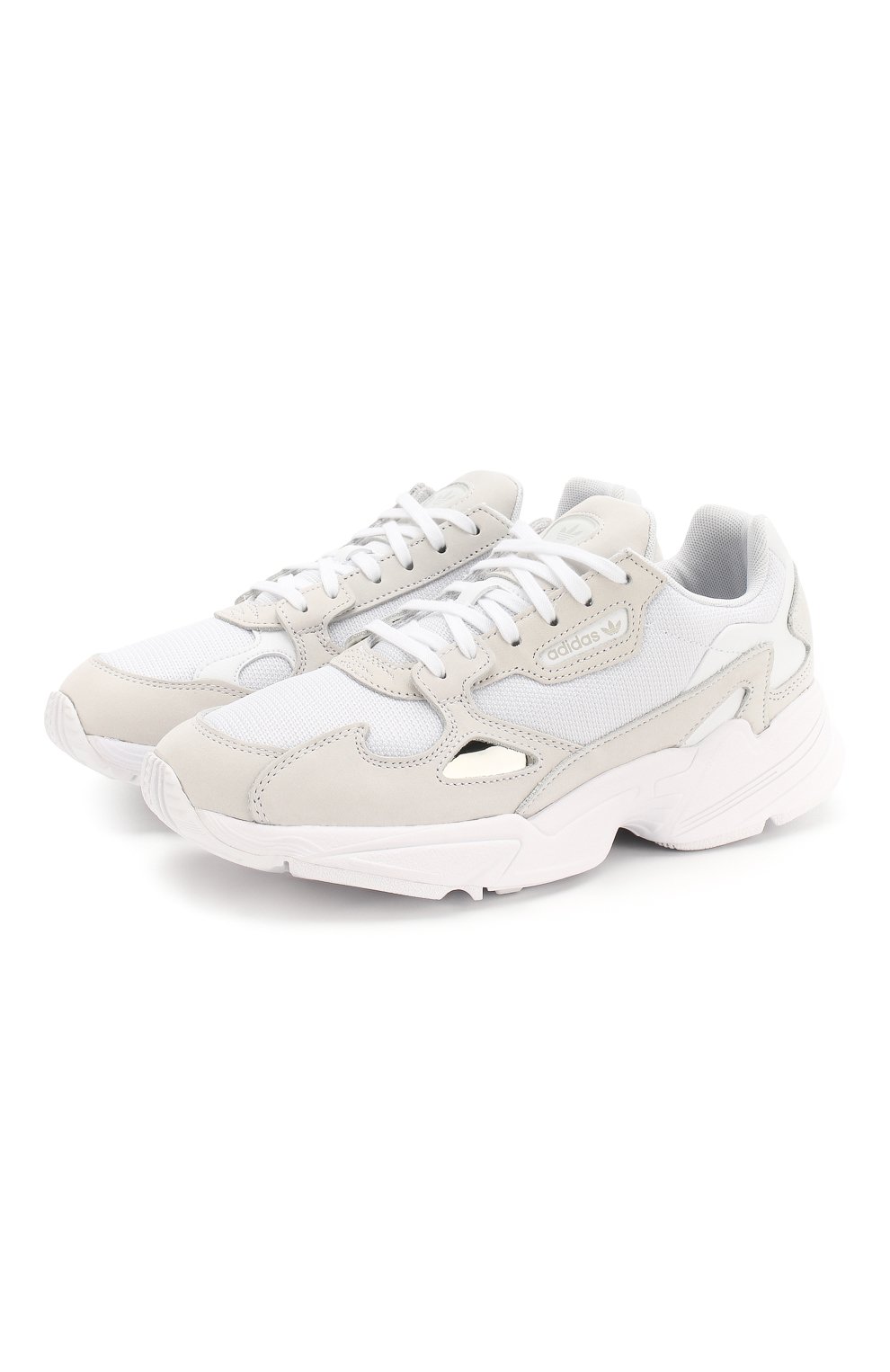 Adidas triple falcon store white