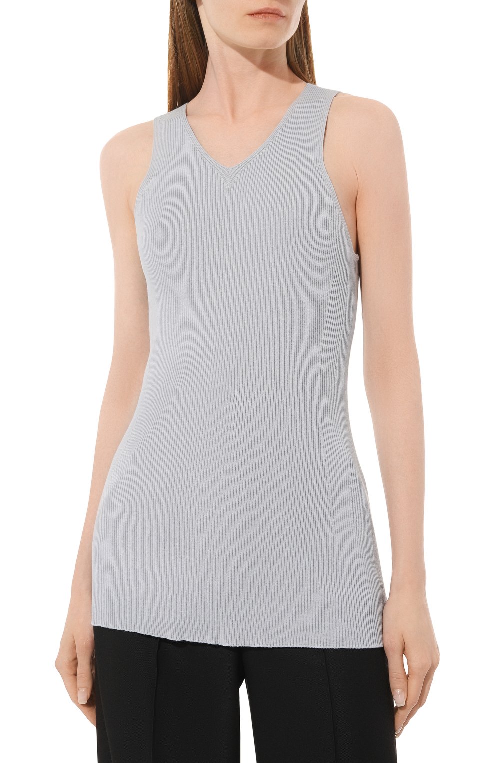Хлопковый топ Giorgio Armani  3RAK04/AM44Z Фото 3