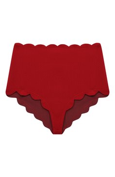 Детского плавки-бикини MARYSIA BUMBY красного цвета, арт. BB032 | Фото 1 (Материал внешний: Синтетический материал; Материал сплава: Проставлено; Нос: Не проставлено)