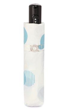 Женский складной зонт DOPPLER голубого цвета, арт. 744765МN02 | Фото 4 (Материал: Текстиль, Синтетический материал)