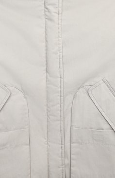 Детская пуховая куртка YVES SALOMON ENFANT бежевого цвета, арт. 21WEM002XXF33W/12-14 | Фото 3 (Кросс-КТ: Зима; Девочки Кросс-КТ: Пуховик-верхняя одежда, Куртка-верхняя одежда; Рукава: Длинные; Региональные ограничения белый список (Axapta Mercury): Не проставлено, RU; Материал сплава: Проставлено; Материал внешний: Хлопок; Материал подклада: Синтетический материал; Драгоценные камни: Проставлено; Материал утеплителя: Пух и перо; Ростовка одежда: 12 лет | 152 см, 13 - 15 лет | 158 см)