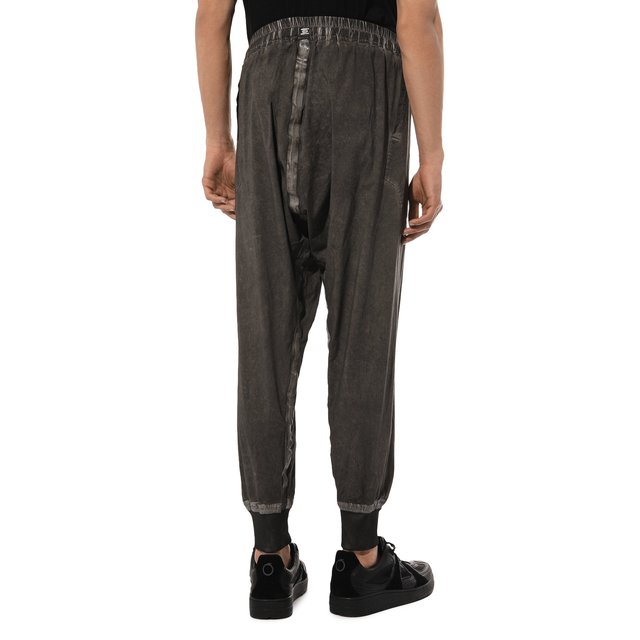 Хлопковые джоггеры Isaac Sellam LC/PANTS BANDE/STRETCHP0P Фото 4