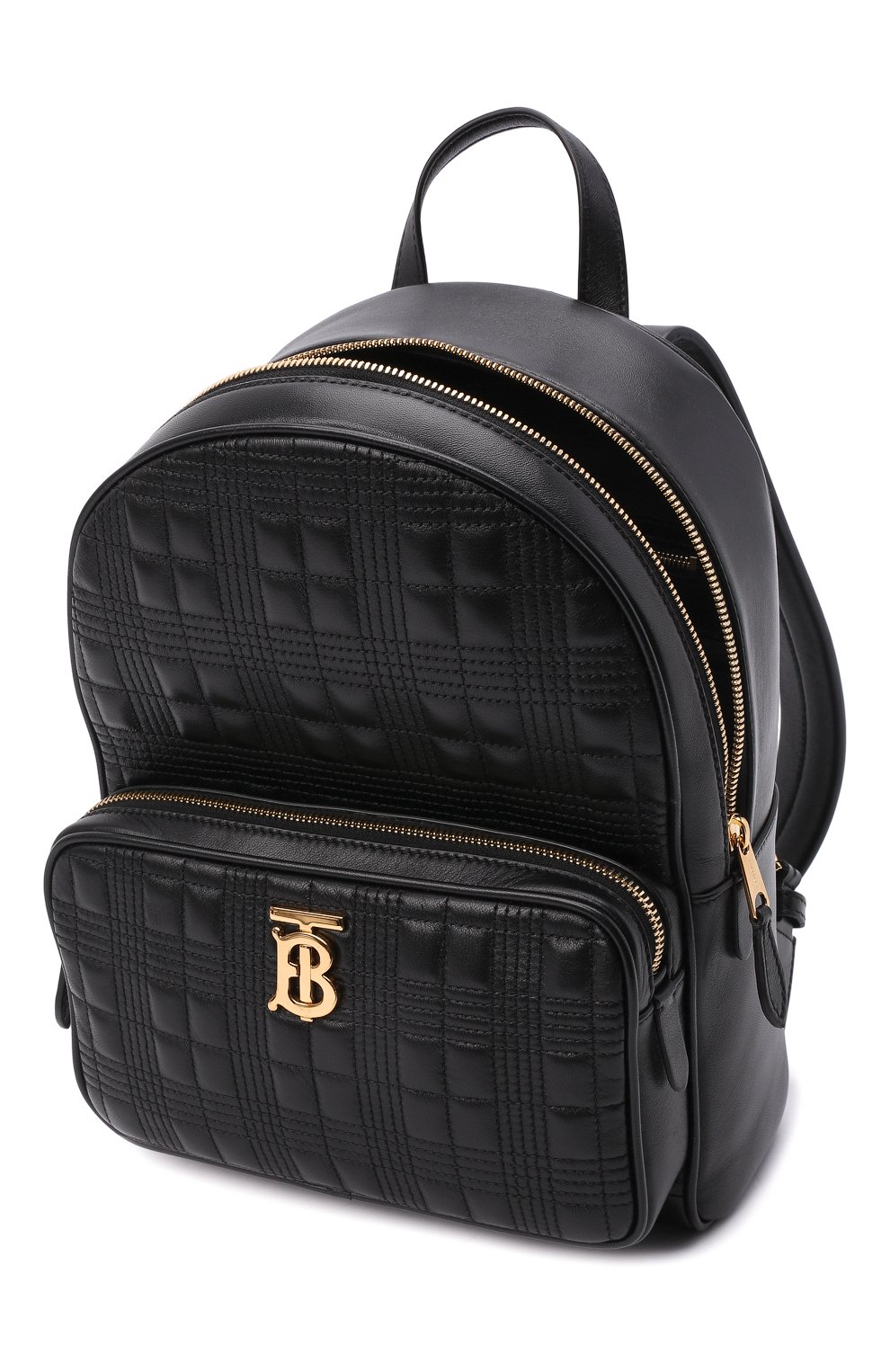 Женский рюкзак tb BURBERRY черного цвета, арт. 8019601 | Фото 5 (Размер: medium; Материал: Натуральная кожа; Статус проверки: Проверено, Проверена категория; Стили: Кэжуэл)