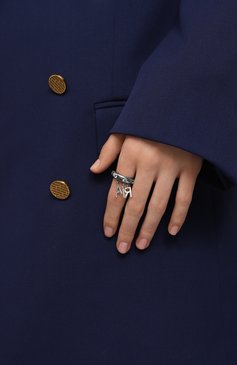 Женское кольцо MIDGARD PARIS серебряного цвета, арт. 5729 | Фото 2