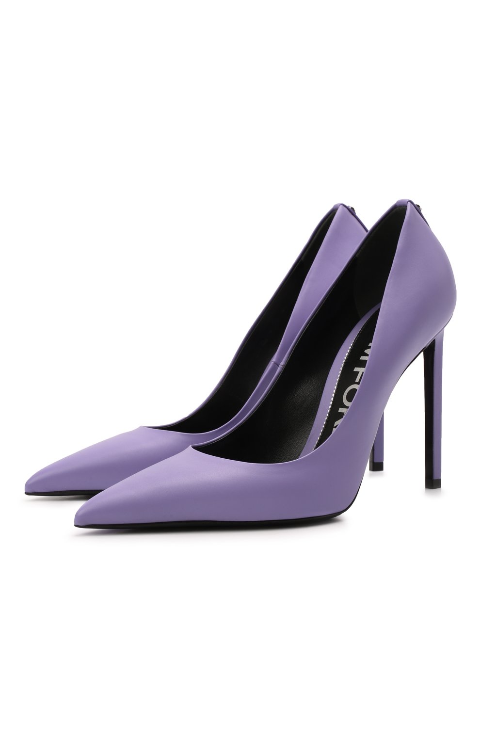 Женские сиреневые кожаные туфли t screw TOM FORD купить в интернет ...