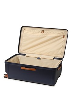 Женский дорожный чемодан capri trolley BRIC`S синего цвета, арт. BRK28039.606 | Ф�ото 4 (Материал: Экокожа; Размер: large)