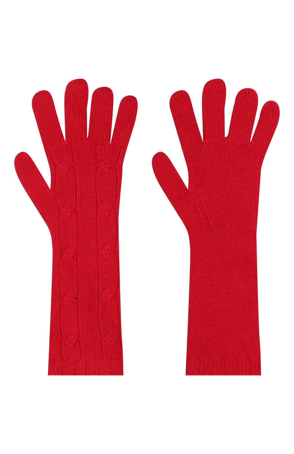 Женские кашемировые перчатки RALPH LAUREN красного цвета, арт. 290840298 | Фото 3 (Материал: Текстиль, Кашемир, Шерсть; Кросс-КТ: Трикотаж; Материал сплава: Проставлено; Нос: Не проставлено)