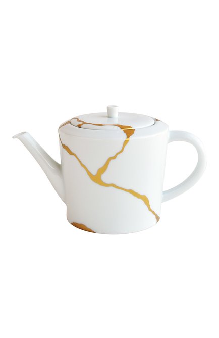 Чайный сервиз на 2 персоны kintsugi BERNARDAUD золотого цвета, арт. 1095/22987 | Фото 2 (Интерьер: Интерьер; Ограничения доставки: fragile-2)