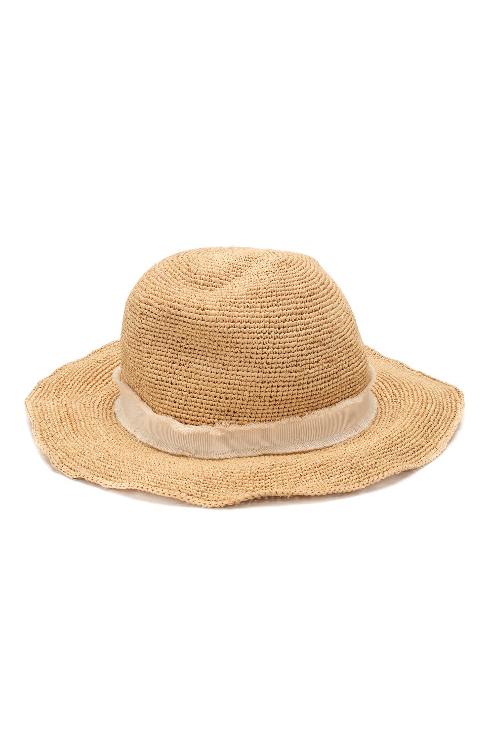 Женская соломенная шляпа с лентой HEIDI KLEIN бежевого цвета, арт. ACRF1255 | Фото 1 (Материал: Растительное волокно; Статус проверки: Проверена категория)