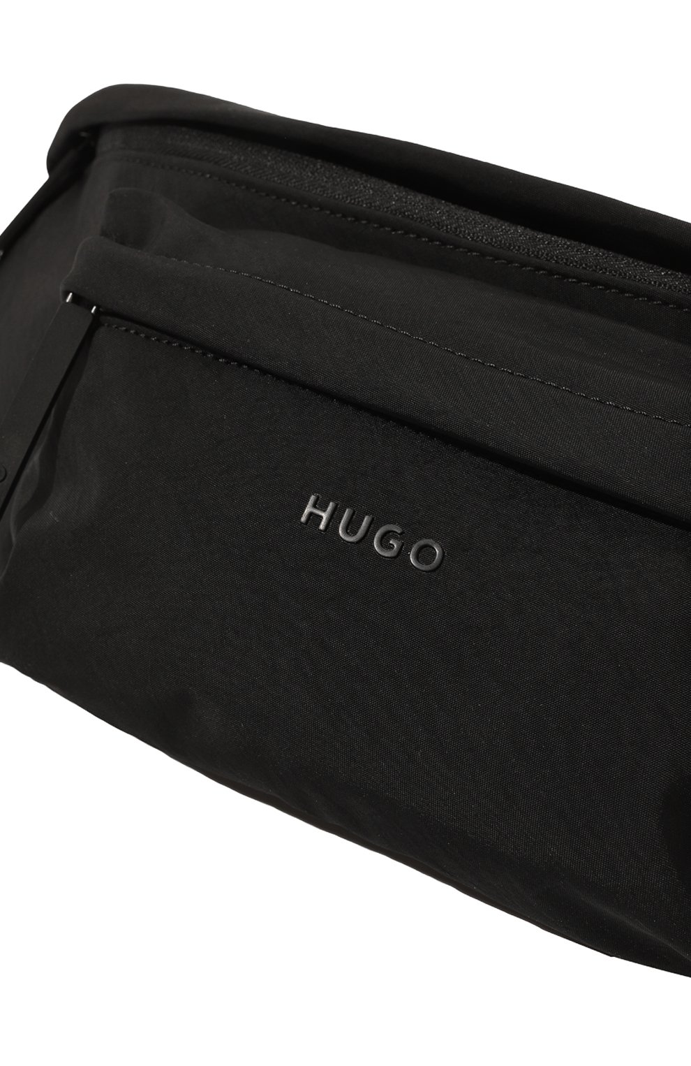 Текстильная поясная сумка HUGO 50497784, цвет чёрный, размер NS - фото 3