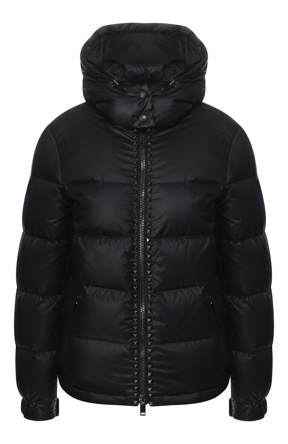 Женская черная пуховая куртка VALENTINO купить в интернет-магазине ЦУМ ...