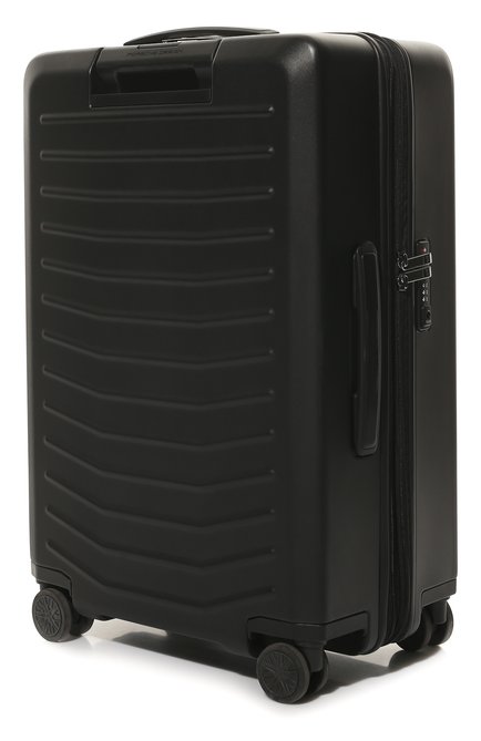 Мужской дорожный чемодан PORSCHE DESIGN черного цвета, арт. 0RI05502 | Фото 2 (Материал: Пластик; Размер: medium)