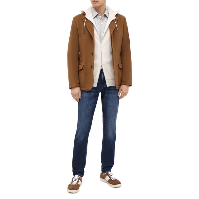 фото Хлопковая рубашка loro piana