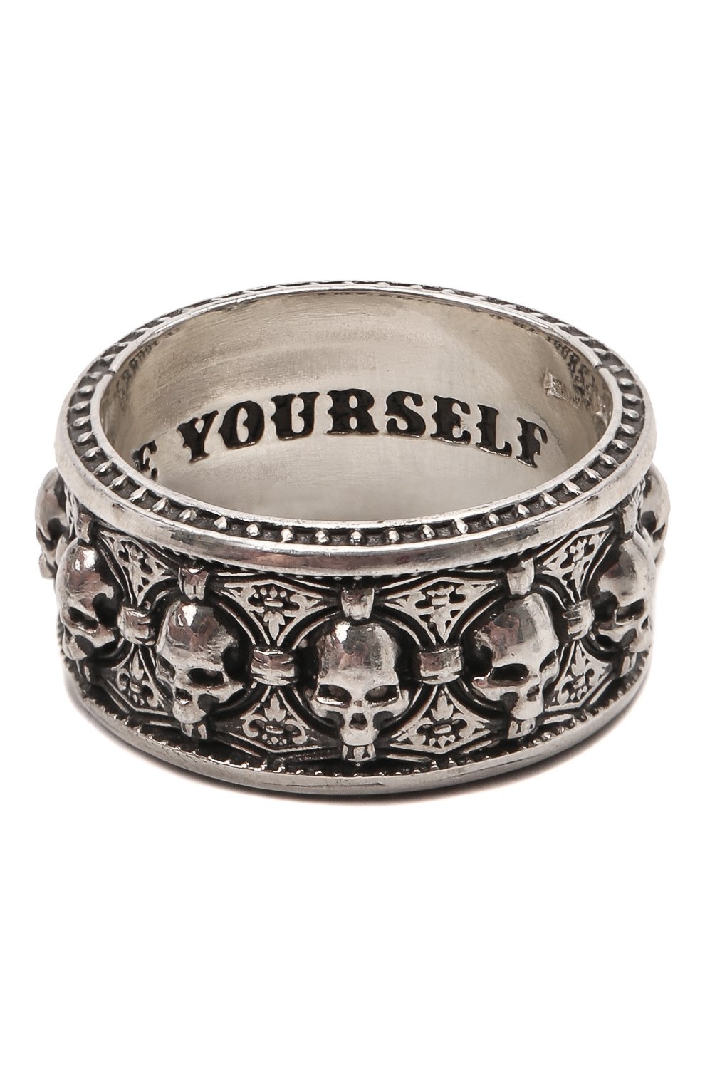 Мужское серебряное кольцо jolly roger GL JEWELRY серебряного цвета, арт. M700004-S97-01 | Фото 3 (Материал: Серебро)