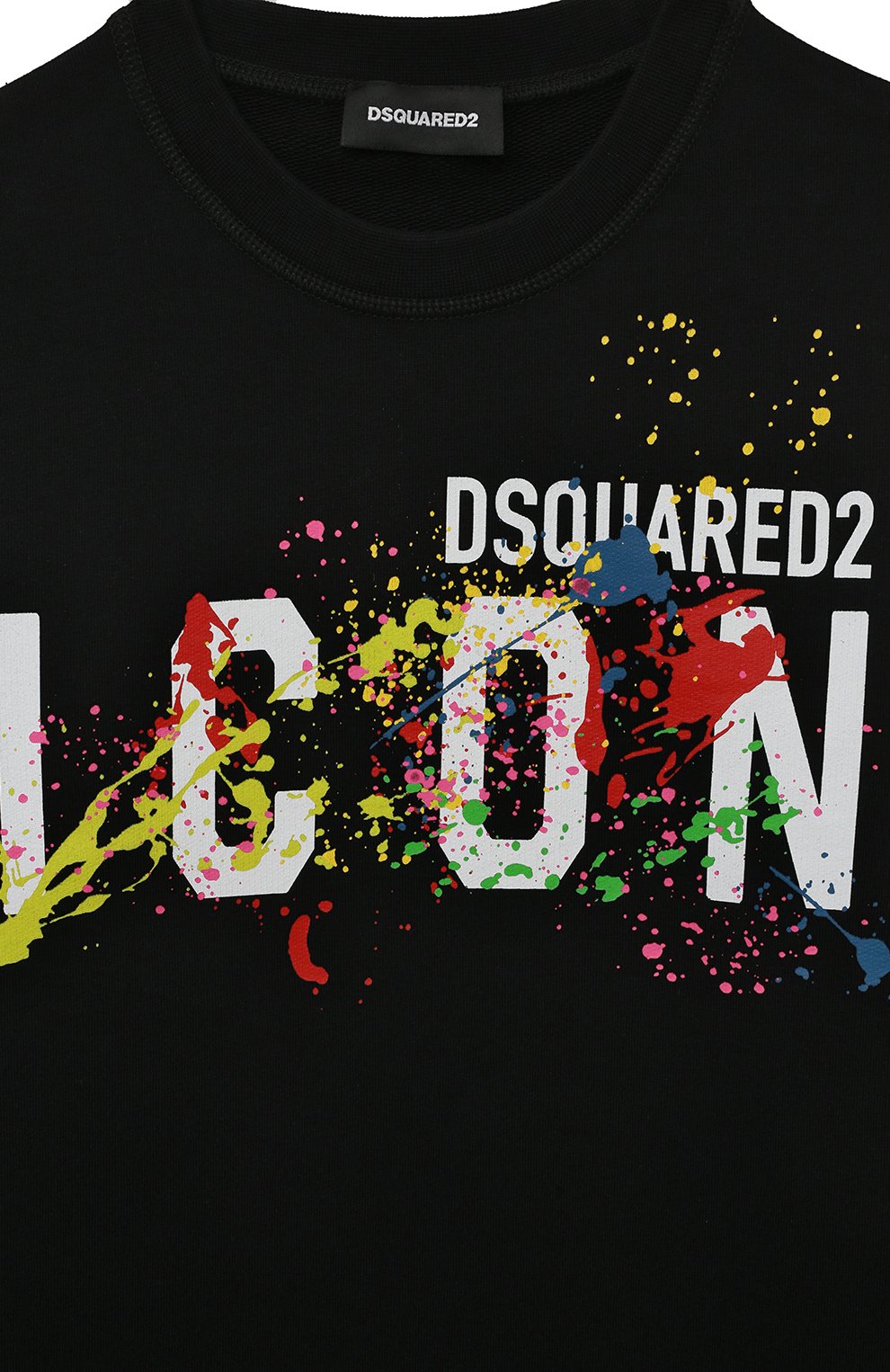 Хлопковое платье Dsquared2  DQ1352-D00J7 Фото 3