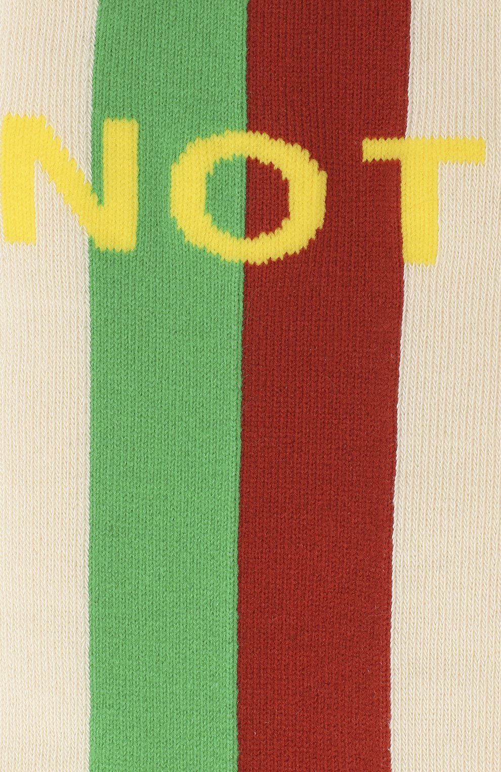 Мужские хлопковые носки «fake/not» GUCCI кремвого цвета, арт. 636395/4G157 | Фото 2 (Кросс-КТ: бельё; Региональные ограничения белый список (Axapta Mercury): RU; Материал внешний: Хлопок)